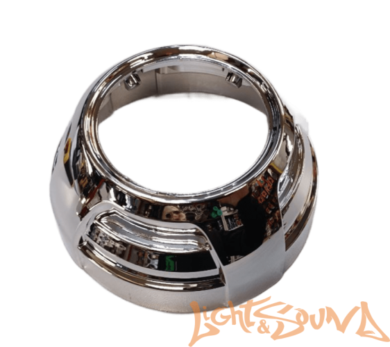 Бленда LS Cayenne DC01Sк стиль 3, круг , хромированые