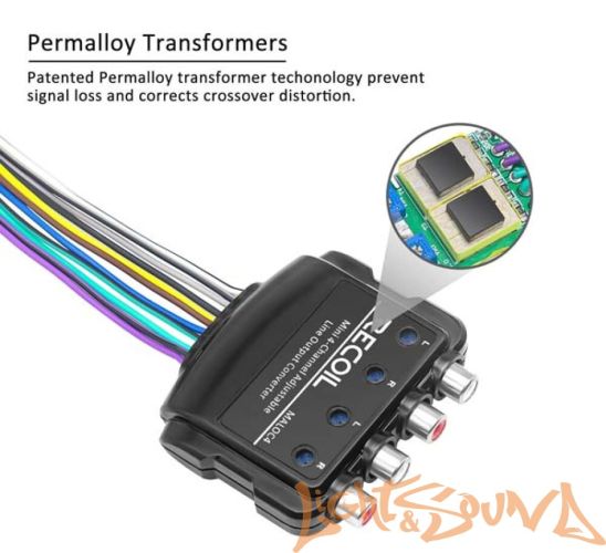 Recoil MALOC4 4-канальный преобразователь линейного выхода