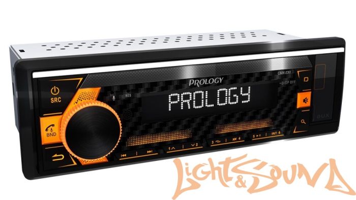 Prology CMX-230 4 х 55 Вт, FM / USB ресивер с Bluetooth