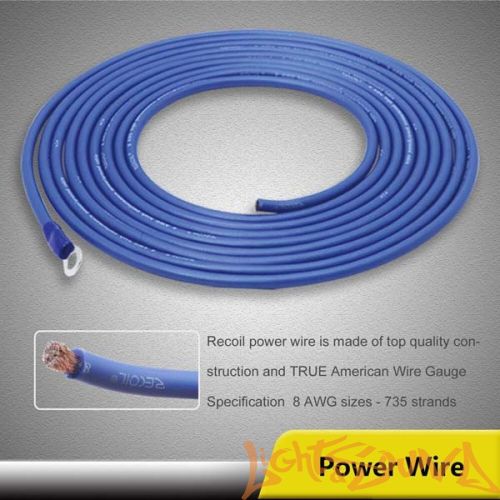 Recoil RIK8 Набор для подключения усилителя(без акустич.каб.)