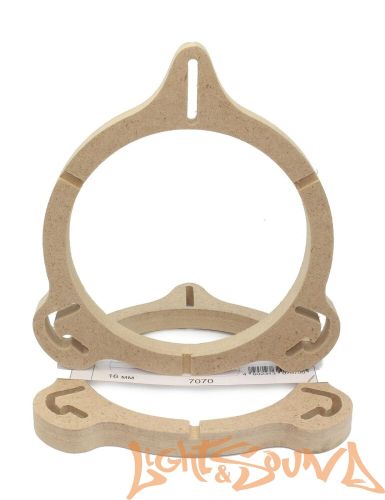 Проставочное кольцо  POD 6.5 Toyota/Nissan (МДФ) 6,5", 2шт