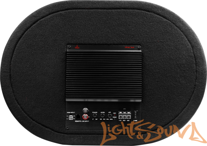 URAL AC-У12А Круглый 30см Сабвуфер активный в корпусе