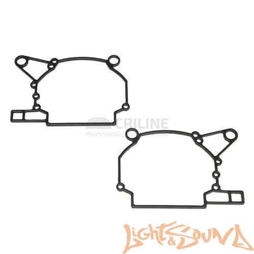 Переходная рамка для Kia Ceed II (JD) (2012-2018) Hella 3r/5r Би-Лед, 2 шт