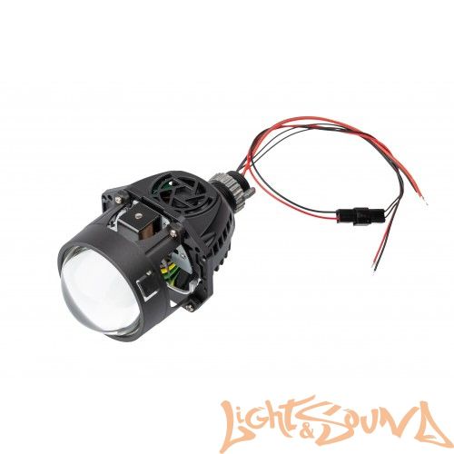 Бидиодная линза Optima Premium Bi-LED Lens SRT Double Chip 2.5", 5500K, 1шт