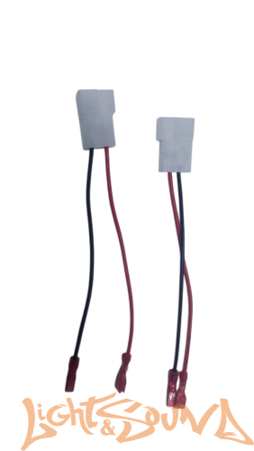 Коннектор для замены штатных динамиков Toyota, Nissan, Ford, Opel, Suzuki, Fiat, Alfa, 2шт