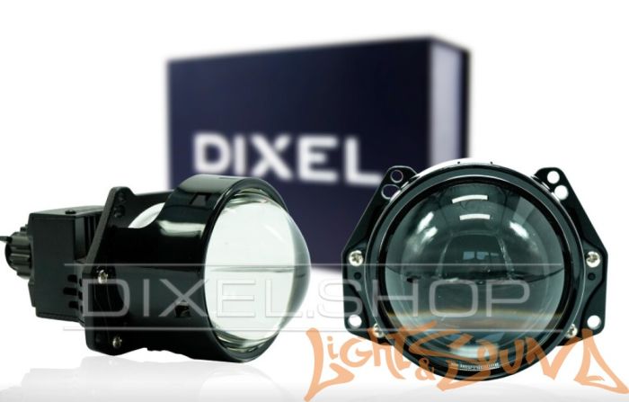 Бидиодная линза DIXEL BI-LED HD505 3.0" 5000K 12V 1шт.