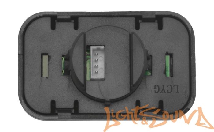 Комлект подогрева одного сидения с прямоугольной кнопкой ZG17