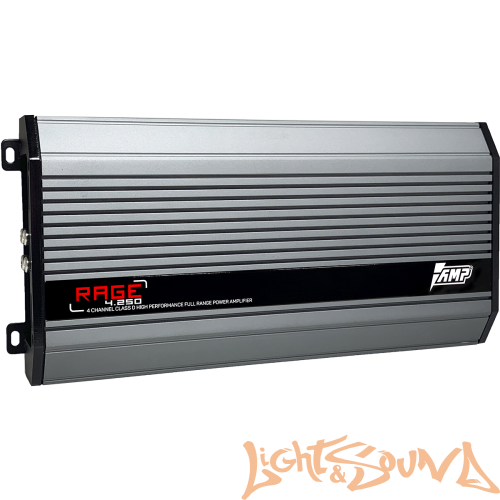 4-х канальный усилитель мощности AMP RAGE 4.250