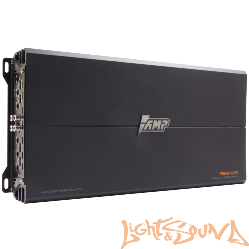 4-х канальный усилитель мощности AMP MASS 4.190