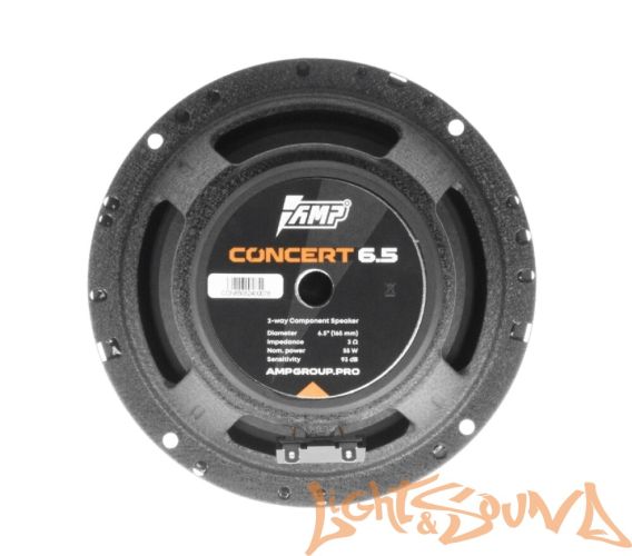 AMP Concert 6.5" (16.5 см) 2-полосная компонентная акустическая система