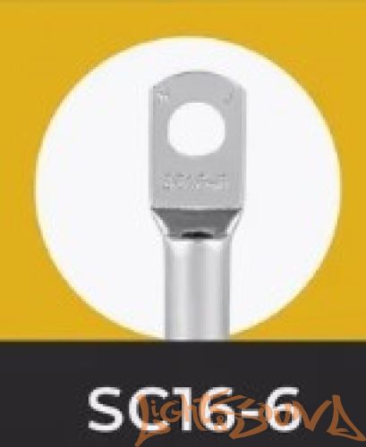 Клеммы кольцевые LS SC  16-6, луженая медь 1 шт