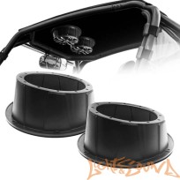  Подиумы пластиковые Recoil USP65B 6,5" (16см), чёрные, 2шт