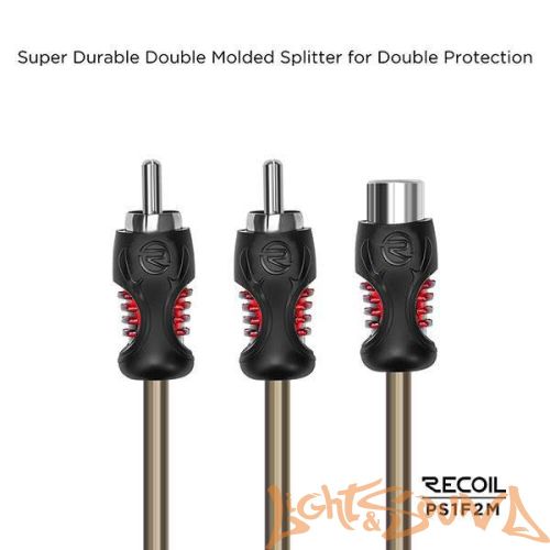 Y-коннектор Recoil PCI1F2M YRCA (2папы/1мама), 1шт