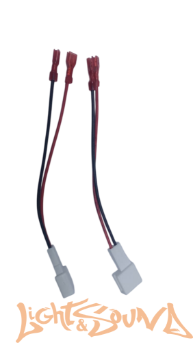 Коннектор для замены штатных динамиков Toyota 2002-2020, Mitsubishi 2017+, Subaru 2012+, 2шт