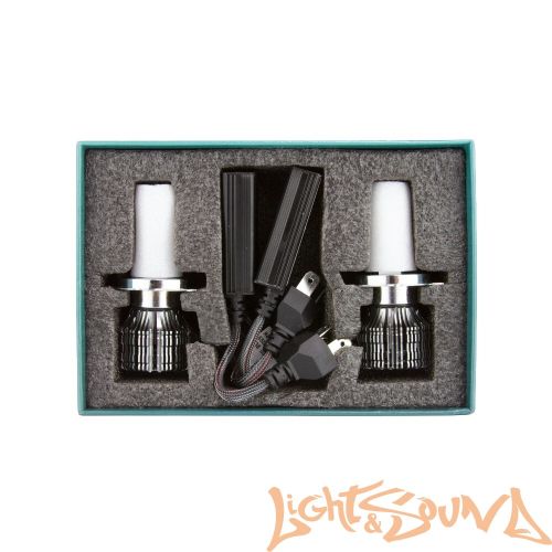 MTF Light, Cyber Light PRO, 6500lm, 12V, 65W, 6000K, кулер, H4/H19(2шт)