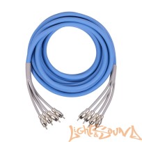  RCA (межблочный) кабель DL Audio Phoenix Sport 4RCA 5 метров