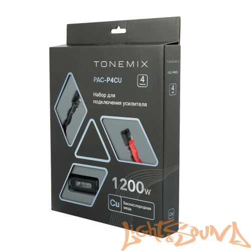 Tonemix PAC-P4CU Набор проводов (без RCA и акустич. каб) 2x4AWG