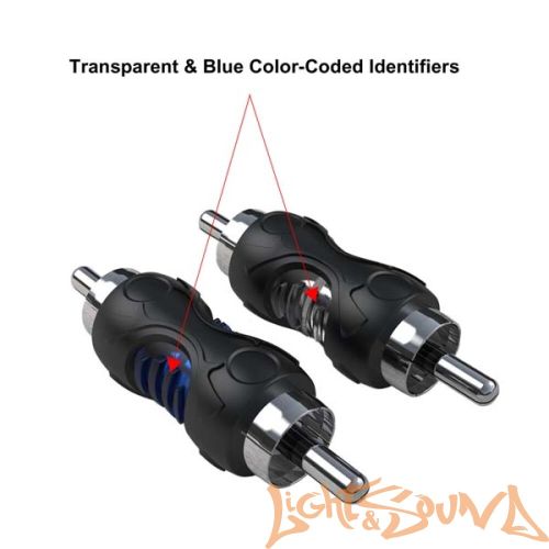 Recoil RCC-M8 разъём RCA-папа, 1шт