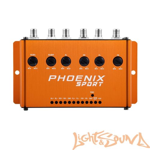 DL Audio Phoenix Sport High Level To RCA Converter 6ch преобразователь высокого уровня