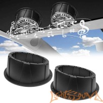  Подиумы пластиковые Recoil USP8B 8" (20см), чёрные, 2шт