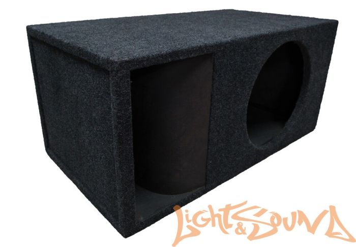 Корпус для сабвуфера ALPHA BOX-12-70-ECSPO-LUX, 12" (70 литров) Экспопорт Фанера