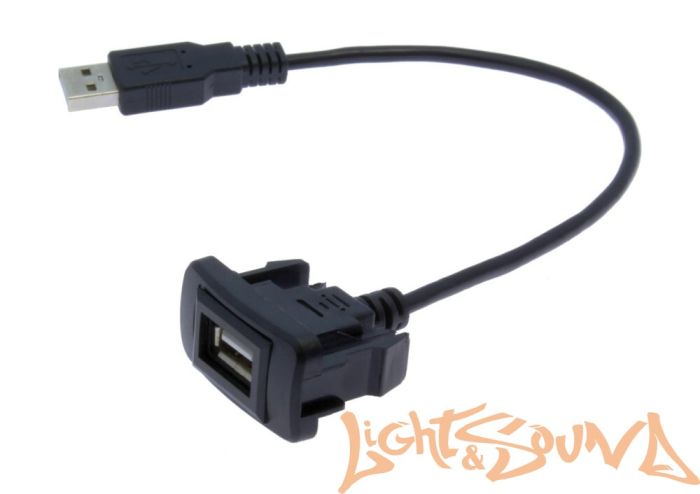 USB разъём в штатную заглушку для Toyota до 2010