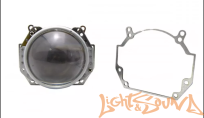 Переходная рамка для Jeep Cherokee III WH рестайлинг (2007-2010) для Hella 3R/5R, 2 шт