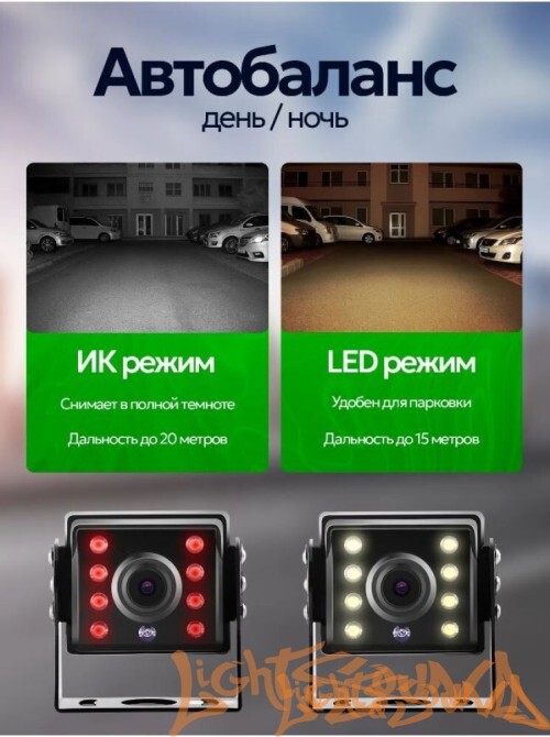 CAM-AHD 2MP, 24V (камера заднего вида для грузовиков)