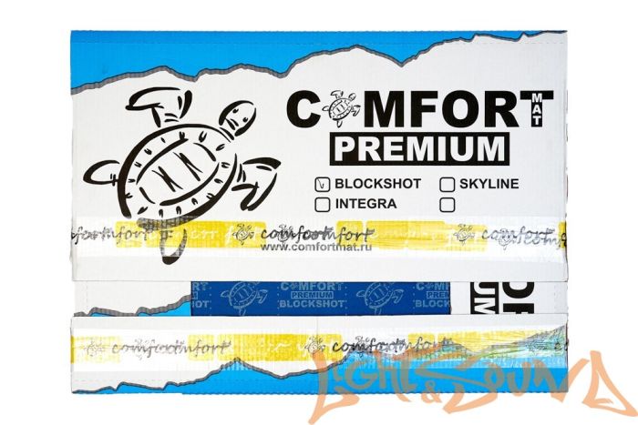 Шумоизоляция Comfort mat BlockShot GEN2 (50х70см, в уп. 5л.)