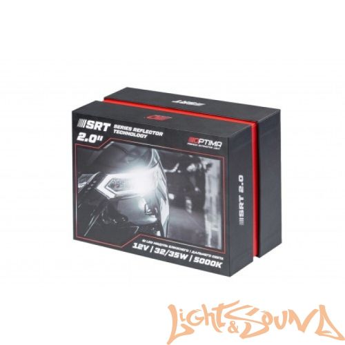 Бидиодная линза Optima Premium Bi-Led Lens Series Reflector Technology 2.0", 5000K 12V, 1шт
