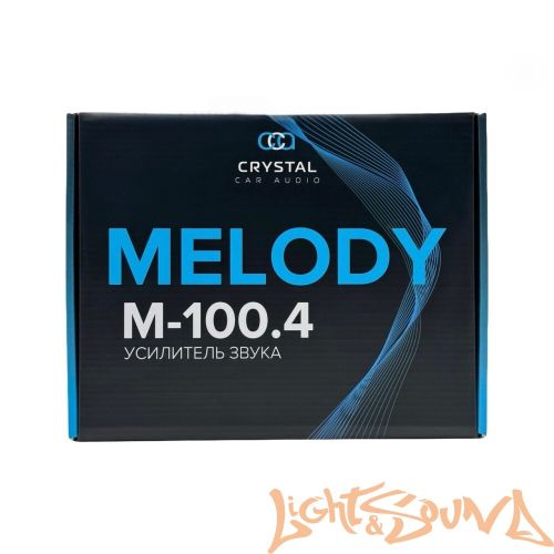 Crystal Car Audio MELODY M-100.4 Усилитель мощности 4-канальный
