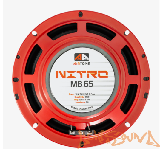 AIRTONE NITRO MB65 Midbass 6.5" (16,5см) низкочастотные динамики (комплект)