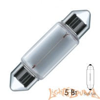 Osram Original Line C5W 12V, 5W Лампа накаливания ,в уп. 10шт, (1шт)