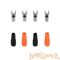  Клемма обжимная, вилка DL Audio Barracuda U-Type 8Ga, 1шт