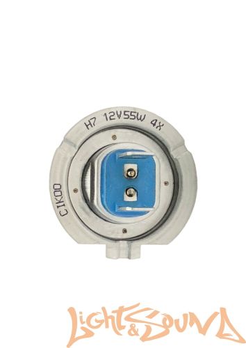 CIKOO, CG0114, H7 4X (супер белый) 12V, 55W Галогенная лампа (1шт)
