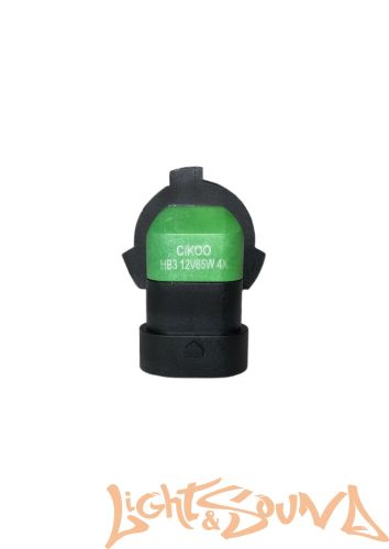CIKOO, CG0135, HB3 4X (супер белый) 12V, 65W Галогенная лампа (1шт)