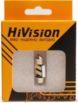HiVision C5W, 28mm, 12V, 6000K (1шт)