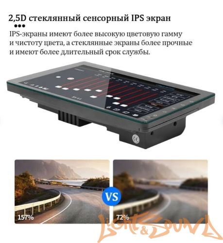 HIPPCRON AZJ-72 2din  4x50Bт USB/MP3/FM/Wi-Fi/Bluetooth, память 2/32гб 7дюймов