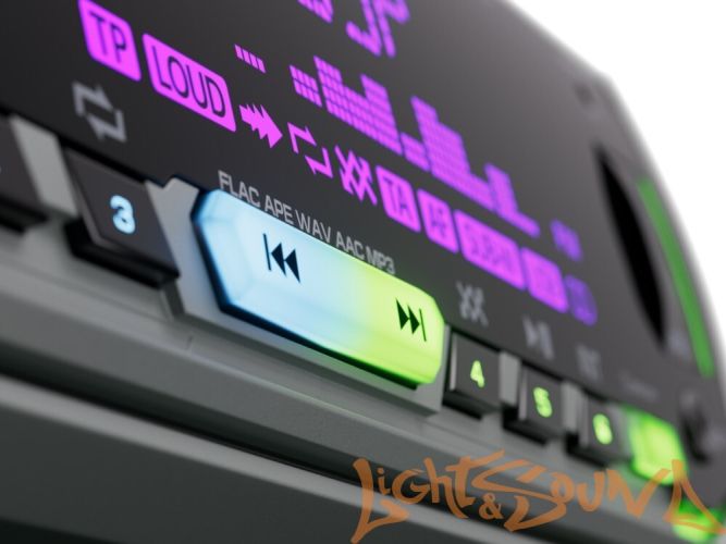 Aura INDIGO-878DSP-MKII USB-ресивер, 4х51w, USB (1.2A)/FM/AUX/BT,4RCA,DSP,RGB подсветка