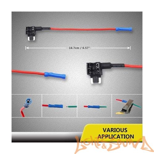 Разветвитель штатного предохранителя Mini ACN Recoil FT3-10 (10A,20A)