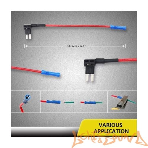 Разветвитель штатного предохранителя Micro2 Recoil FT4-10 (10A,20A)