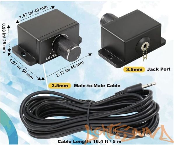 Внешний регулятор баса для усилителей LS 3,5MiniJack