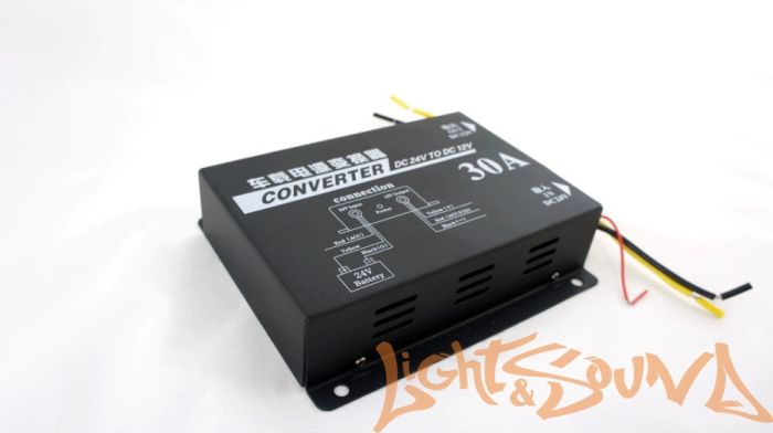 Автомобильный инвертор 24/12 Tademitsu TM-2030 (30A)