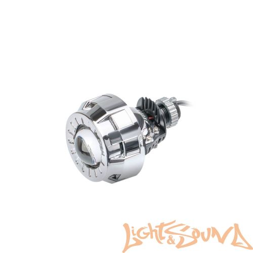 Бидиодная линза Optima Premium Bi-LED LENS Micro ROUND 1.8", 1шт