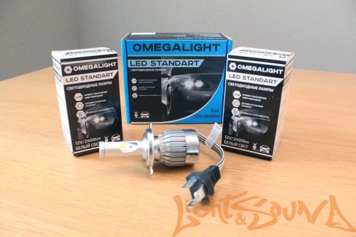 Omegalight LED Standart 3000 K H1 2400 lm (2 шт.)