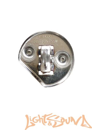 CIKOO, CG0132, H1 4X (супер белый) 12V, 55W Галогенная лампа (1шт)
