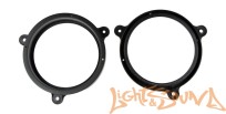  Подиумы пластиковые  POD 6.5 Subaru 2008-2012 Тыл 6,5" (16см, простые) 2шт