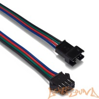  Разъём-коннектор SM(JST) 4-Pin мама+папа