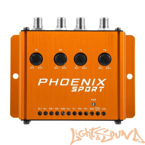 DL Audio Phoenix Sport High Level To RCA Converter 4ch преобразователь высокого уровня