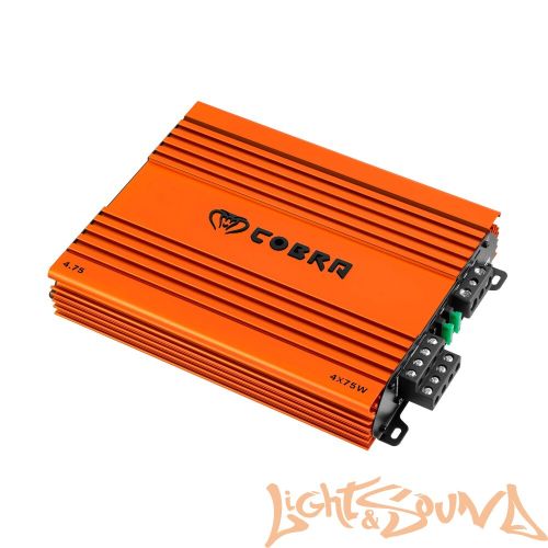 DL Audio Cobra 4.75 усилитель мощности 4-х канальный